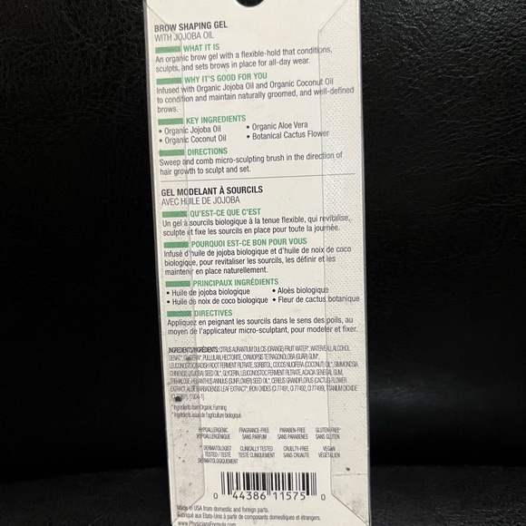 Physicians Formula Organic Brow Shaping Gel Soft Taupe #1711575 New in Package - Picture 2 of 3